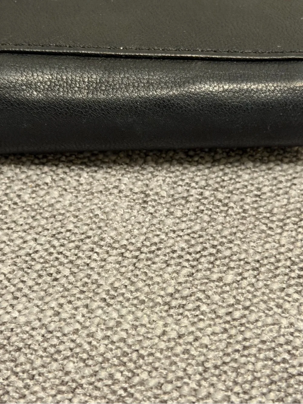 Lodis Genuine Leather Black Wallet Wristlet